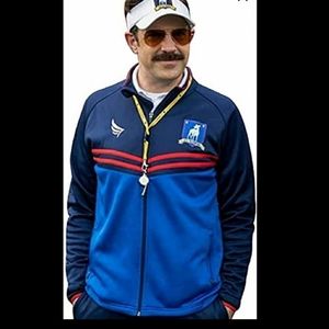 Ted Lasso Jason Sudeikis Lightweight Wool Track Jacket